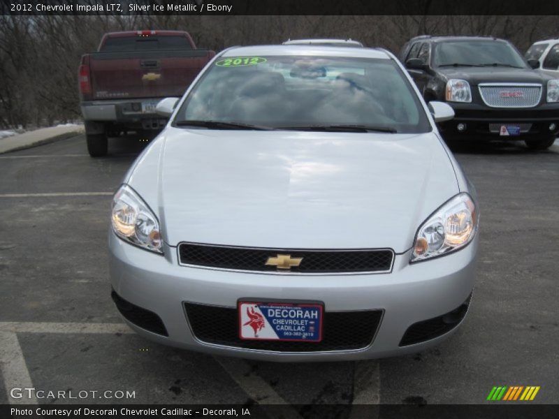 Silver Ice Metallic / Ebony 2012 Chevrolet Impala LTZ