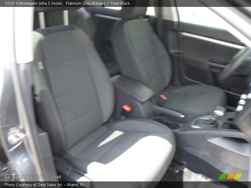 Platinum Grey Metallic / Titan Black 2010 Volkswagen Jetta S Sedan