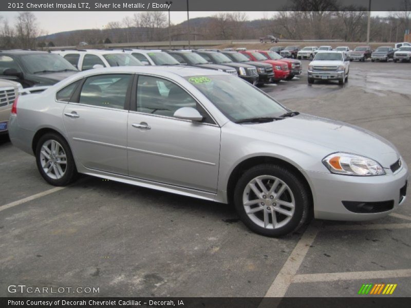 Silver Ice Metallic / Ebony 2012 Chevrolet Impala LTZ