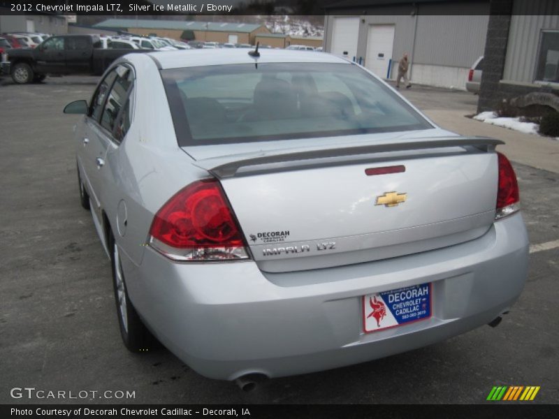 Silver Ice Metallic / Ebony 2012 Chevrolet Impala LTZ