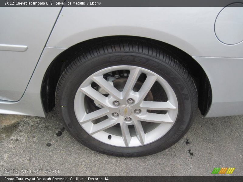 Silver Ice Metallic / Ebony 2012 Chevrolet Impala LTZ