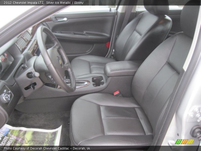 Silver Ice Metallic / Ebony 2012 Chevrolet Impala LTZ