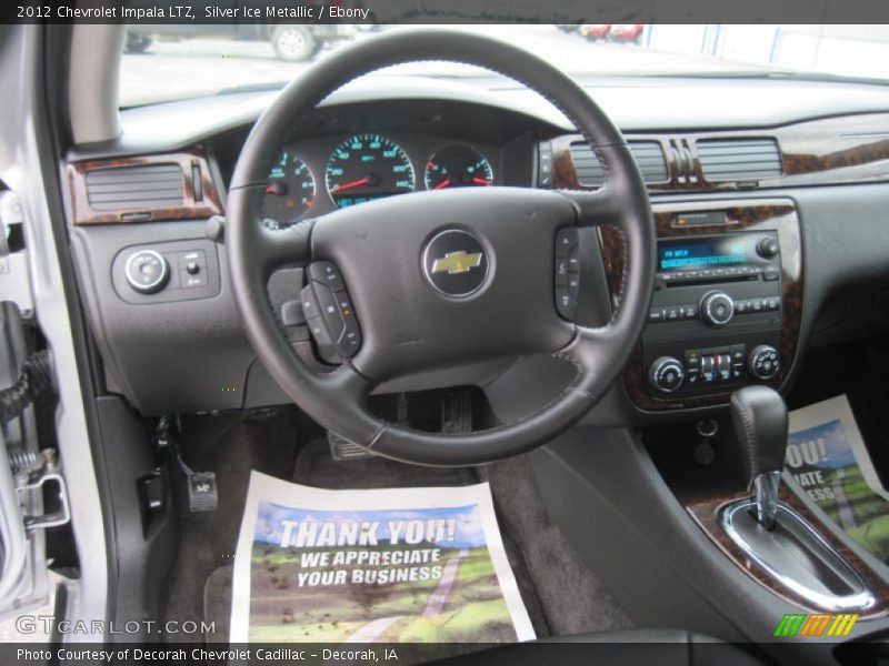 Silver Ice Metallic / Ebony 2012 Chevrolet Impala LTZ