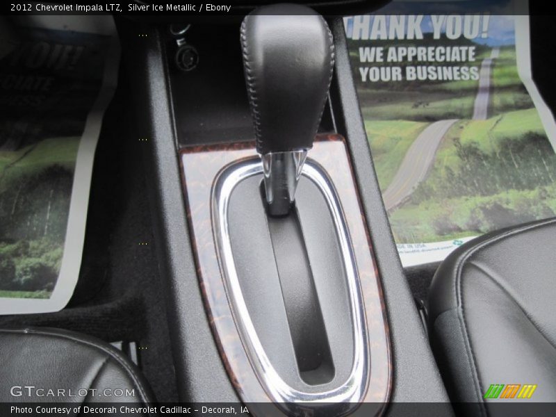 Silver Ice Metallic / Ebony 2012 Chevrolet Impala LTZ