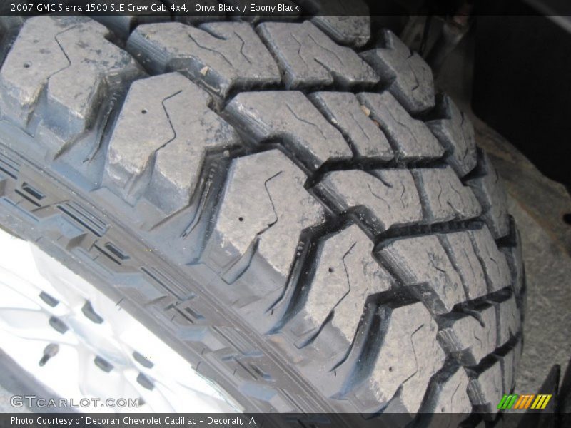 Onyx Black / Ebony Black 2007 GMC Sierra 1500 SLE Crew Cab 4x4
