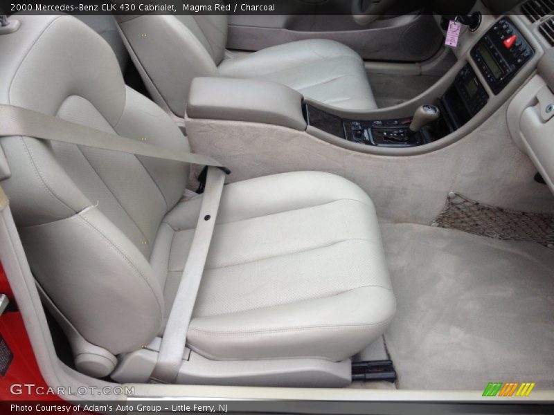Magma Red / Charcoal 2000 Mercedes-Benz CLK 430 Cabriolet
