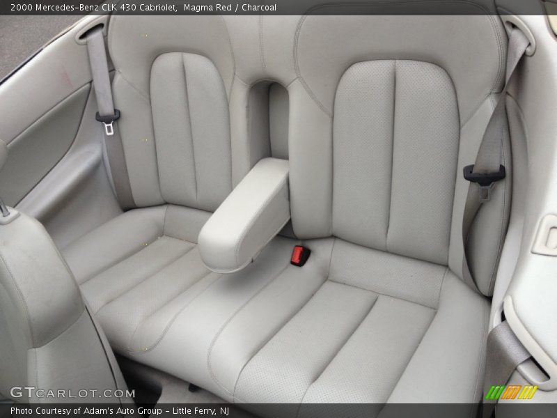 Magma Red / Charcoal 2000 Mercedes-Benz CLK 430 Cabriolet