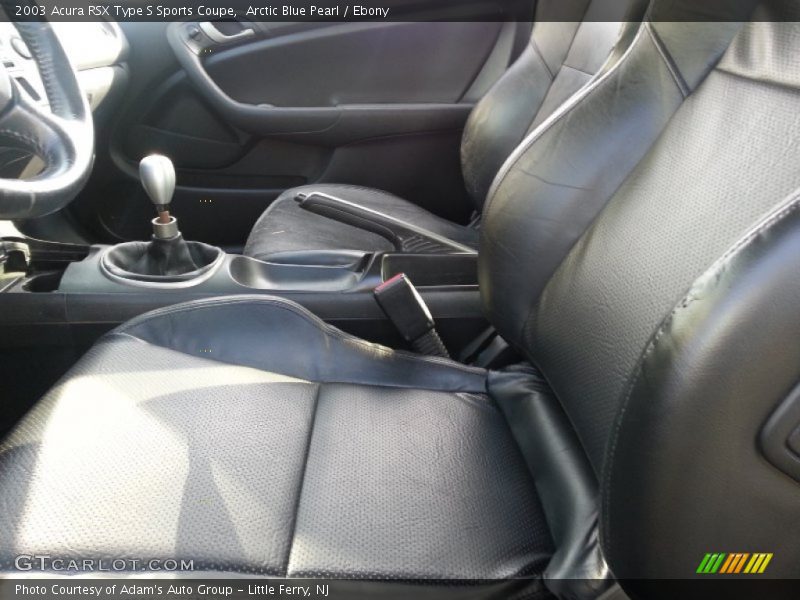 Arctic Blue Pearl / Ebony 2003 Acura RSX Type S Sports Coupe