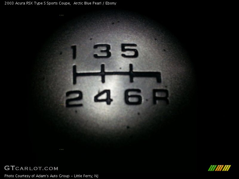 Arctic Blue Pearl / Ebony 2003 Acura RSX Type S Sports Coupe