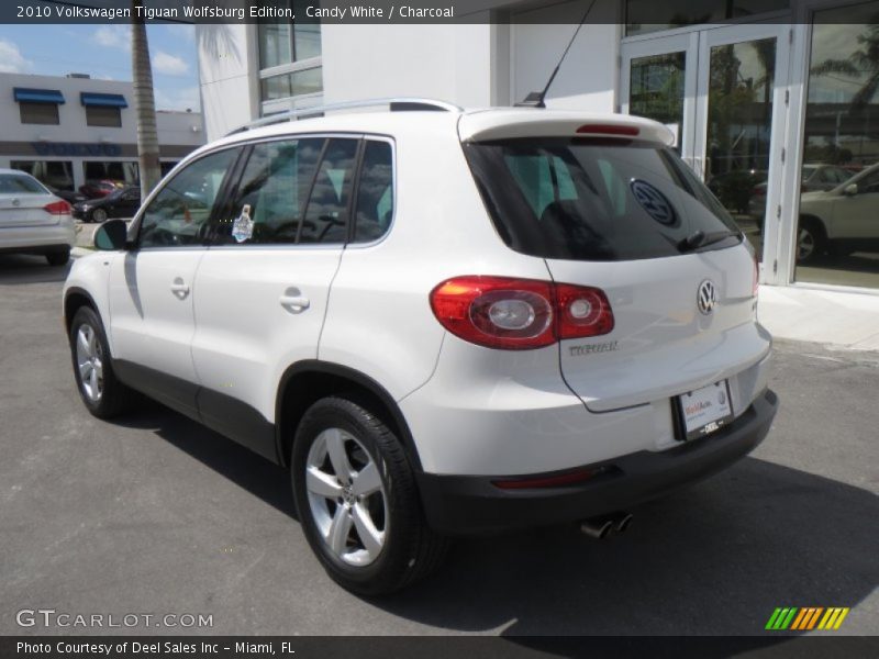 Candy White / Charcoal 2010 Volkswagen Tiguan Wolfsburg Edition