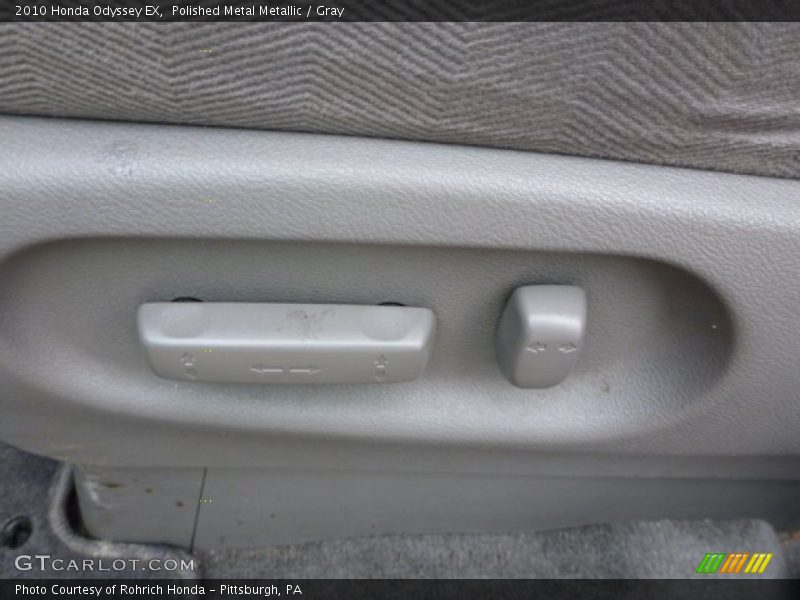 Polished Metal Metallic / Gray 2010 Honda Odyssey EX