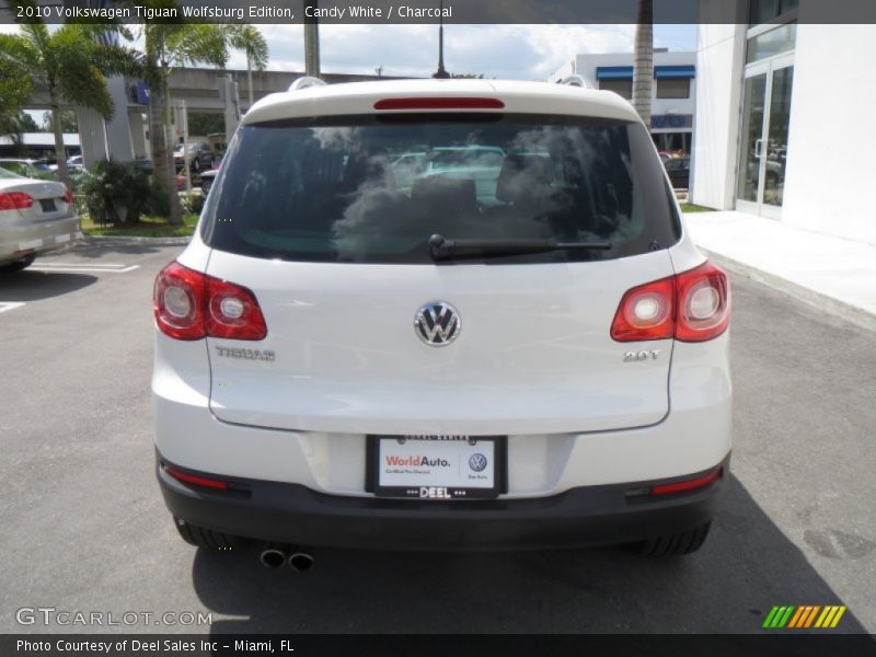 Candy White / Charcoal 2010 Volkswagen Tiguan Wolfsburg Edition