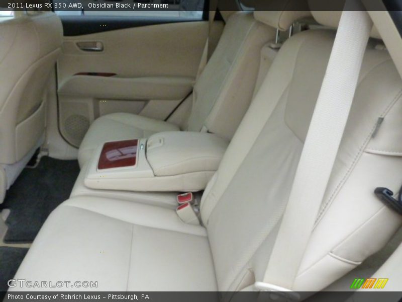 Obsidian Black / Parchment 2011 Lexus RX 350 AWD