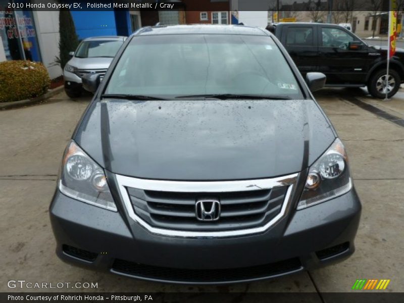 Polished Metal Metallic / Gray 2010 Honda Odyssey EX