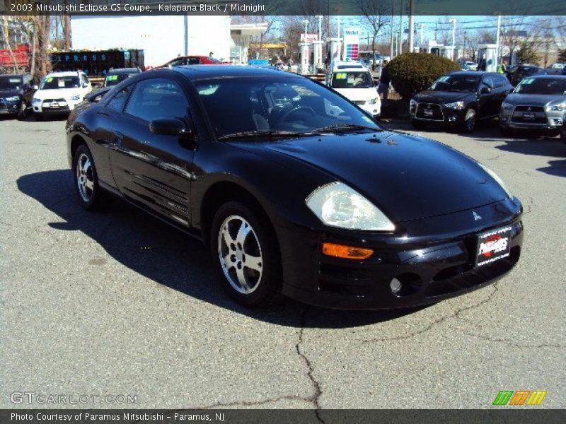 Kalapana Black / Midnight 2003 Mitsubishi Eclipse GS Coupe