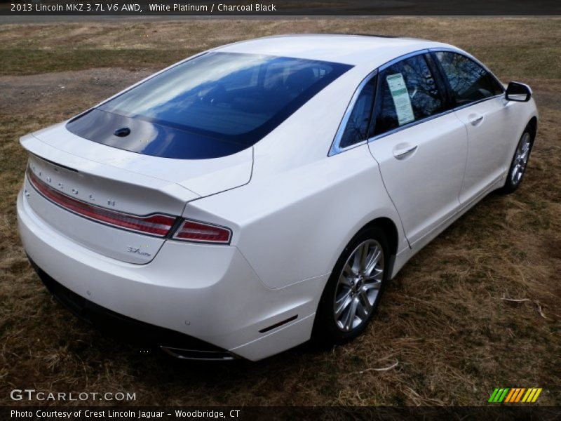  2013 MKZ 3.7L V6 AWD White Platinum