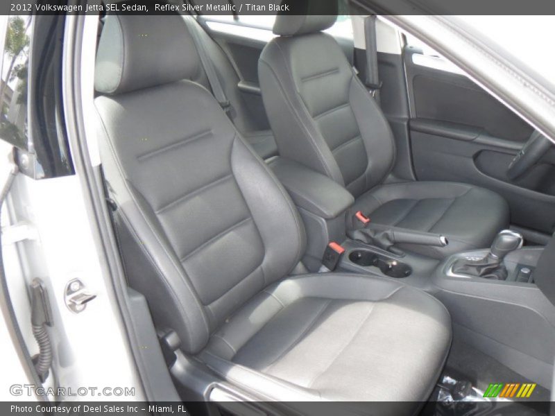 Reflex Silver Metallic / Titan Black 2012 Volkswagen Jetta SEL Sedan
