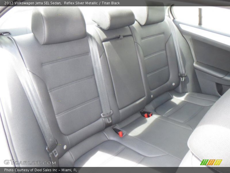 Reflex Silver Metallic / Titan Black 2012 Volkswagen Jetta SEL Sedan