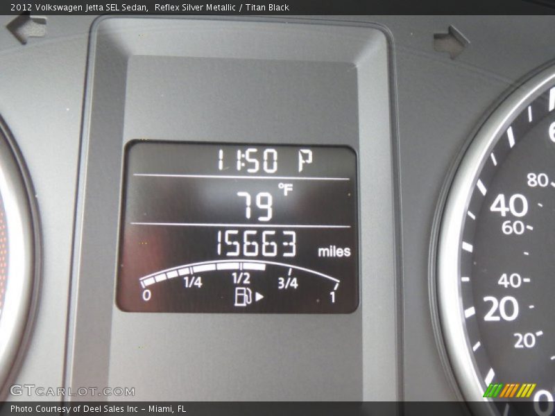 Reflex Silver Metallic / Titan Black 2012 Volkswagen Jetta SEL Sedan
