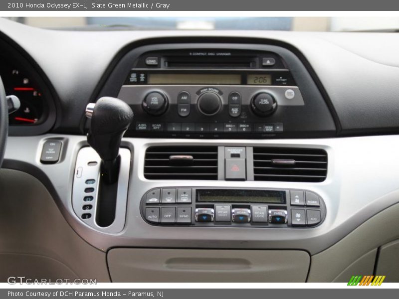 Slate Green Metallic / Gray 2010 Honda Odyssey EX-L