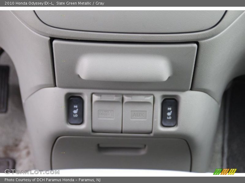 Slate Green Metallic / Gray 2010 Honda Odyssey EX-L