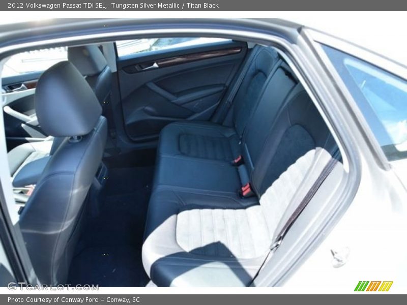 Tungsten Silver Metallic / Titan Black 2012 Volkswagen Passat TDI SEL