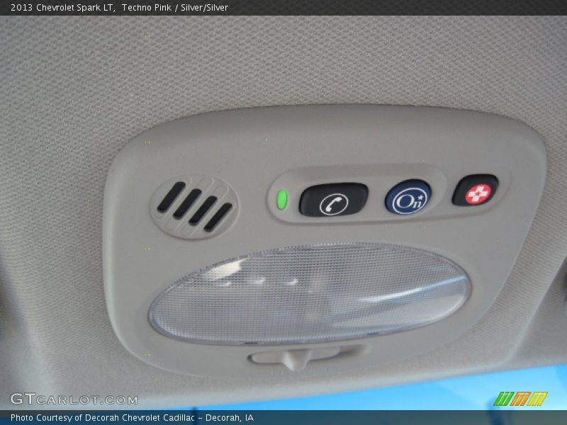 Techno Pink / Silver/Silver 2013 Chevrolet Spark LT