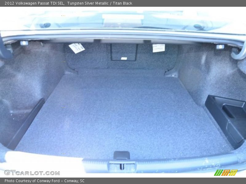 Tungsten Silver Metallic / Titan Black 2012 Volkswagen Passat TDI SEL