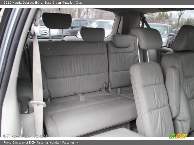Slate Green Metallic / Gray 2010 Honda Odyssey EX-L