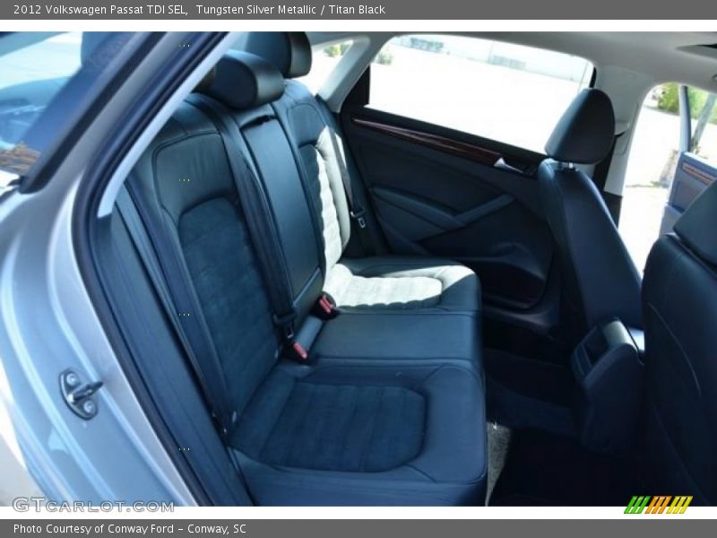 Tungsten Silver Metallic / Titan Black 2012 Volkswagen Passat TDI SEL