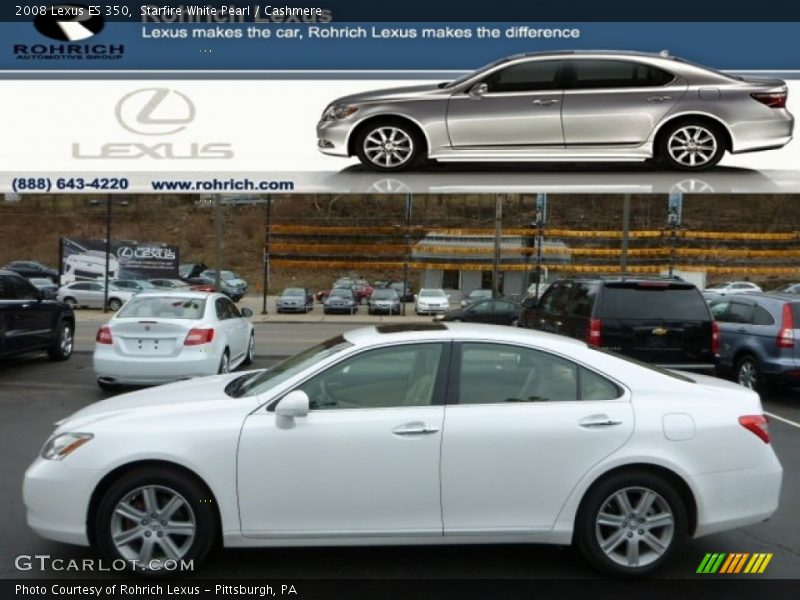 Starfire White Pearl / Cashmere 2008 Lexus ES 350