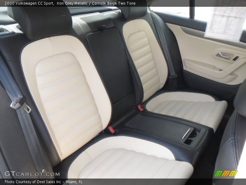 Rear Seat of 2010 CC Sport