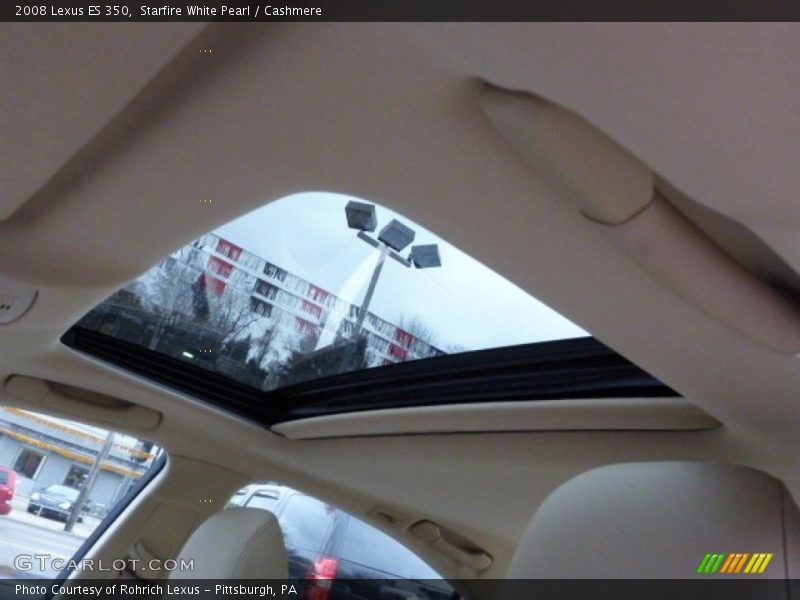 Starfire White Pearl / Cashmere 2008 Lexus ES 350