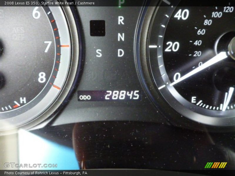 Starfire White Pearl / Cashmere 2008 Lexus ES 350