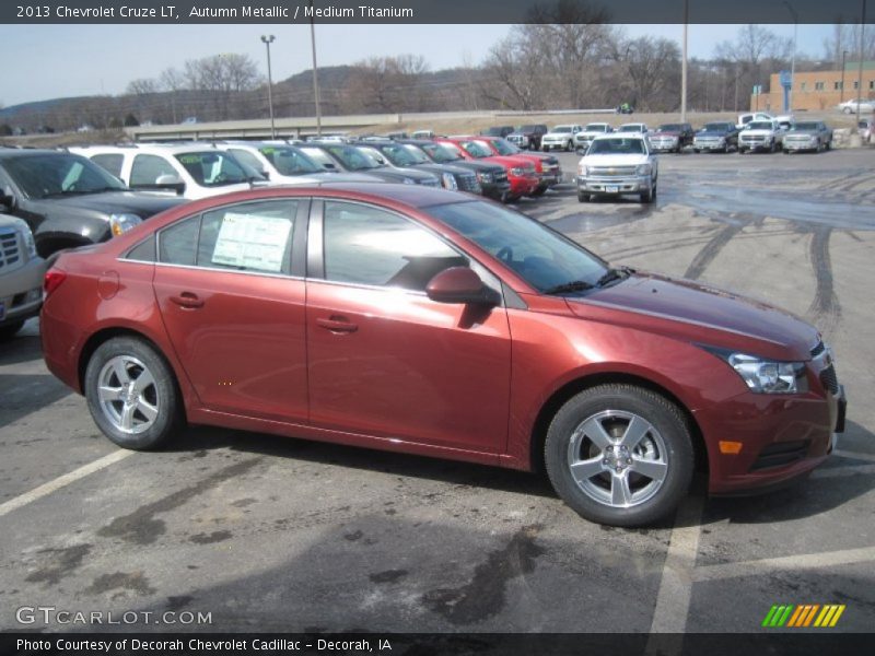 Autumn Metallic / Medium Titanium 2013 Chevrolet Cruze LT