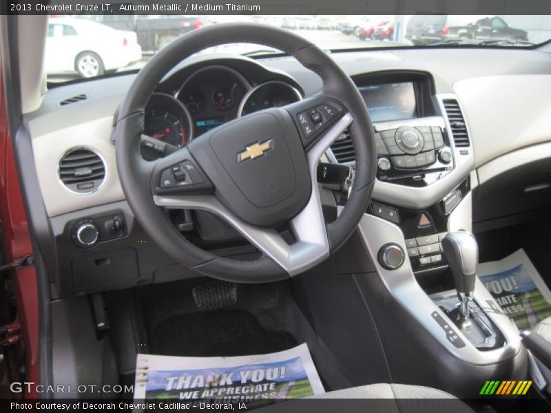 Autumn Metallic / Medium Titanium 2013 Chevrolet Cruze LT