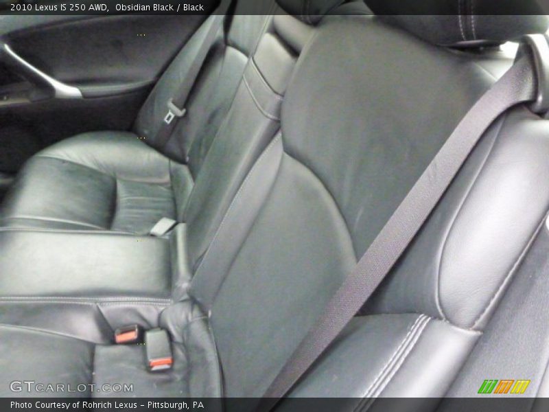 Obsidian Black / Black 2010 Lexus IS 250 AWD