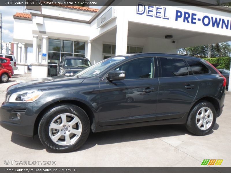 Savile Grey Metallic / Anthracite 2010 Volvo XC60 3.2