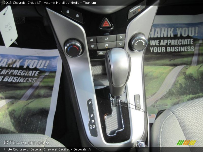 Autumn Metallic / Medium Titanium 2013 Chevrolet Cruze LT