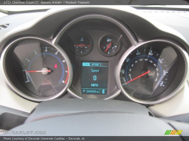 Autumn Metallic / Medium Titanium 2013 Chevrolet Cruze LT