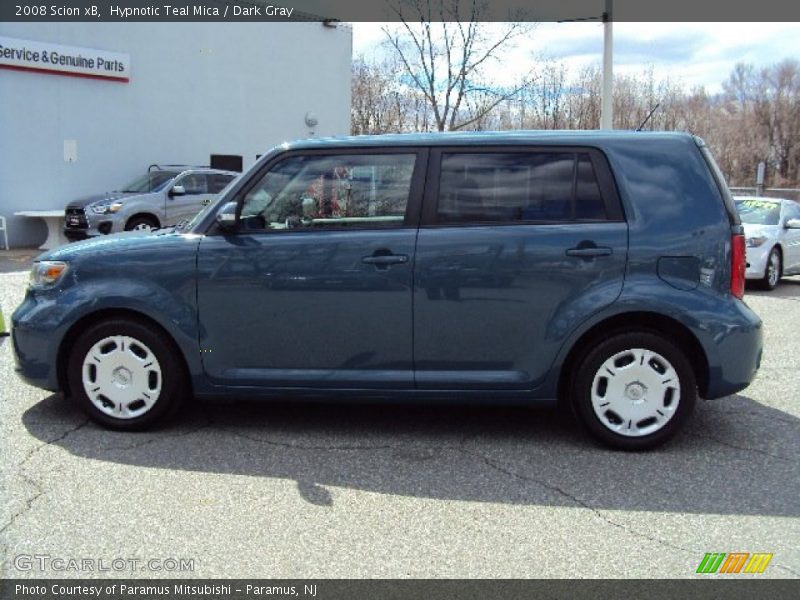 Hypnotic Teal Mica / Dark Gray 2008 Scion xB