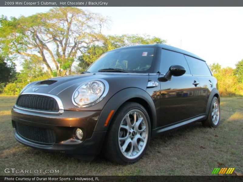 Hot Chocolate / Black/Grey 2009 Mini Cooper S Clubman