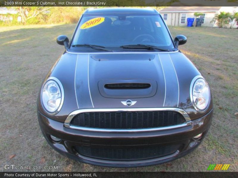 Hot Chocolate / Black/Grey 2009 Mini Cooper S Clubman