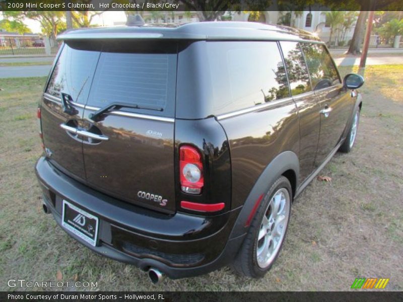 Hot Chocolate / Black/Grey 2009 Mini Cooper S Clubman
