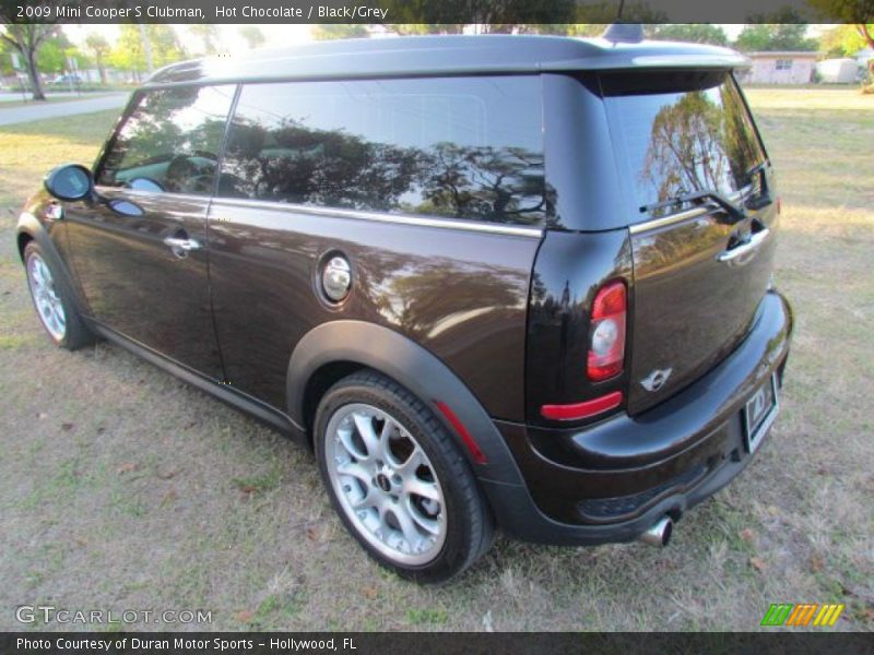 Hot Chocolate / Black/Grey 2009 Mini Cooper S Clubman