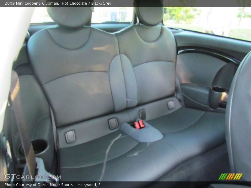 Rear Seat of 2009 Cooper S Clubman