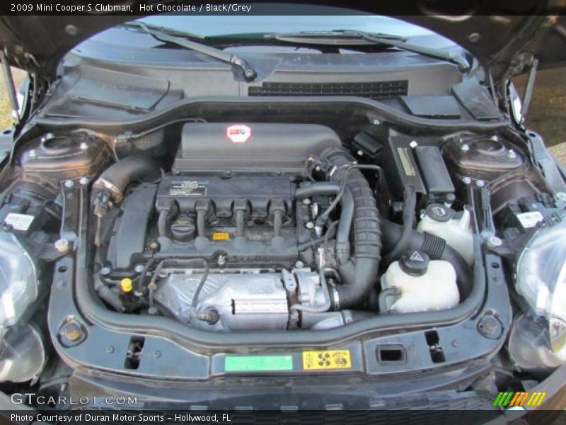  2009 Cooper S Clubman Engine - 1.6 Liter Turbocharged DOHC 16-Valve 4 Cylinder