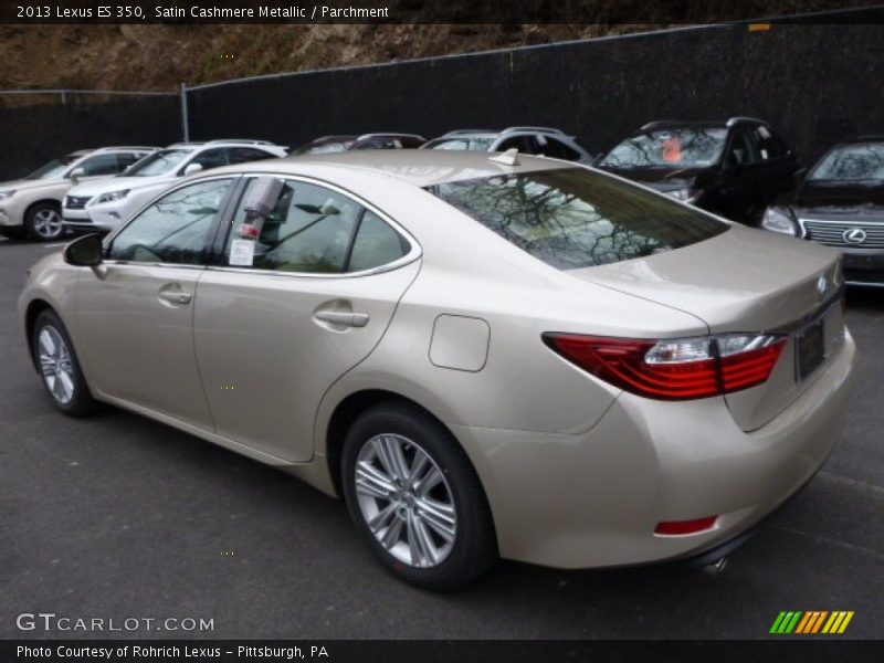 Satin Cashmere Metallic / Parchment 2013 Lexus ES 350