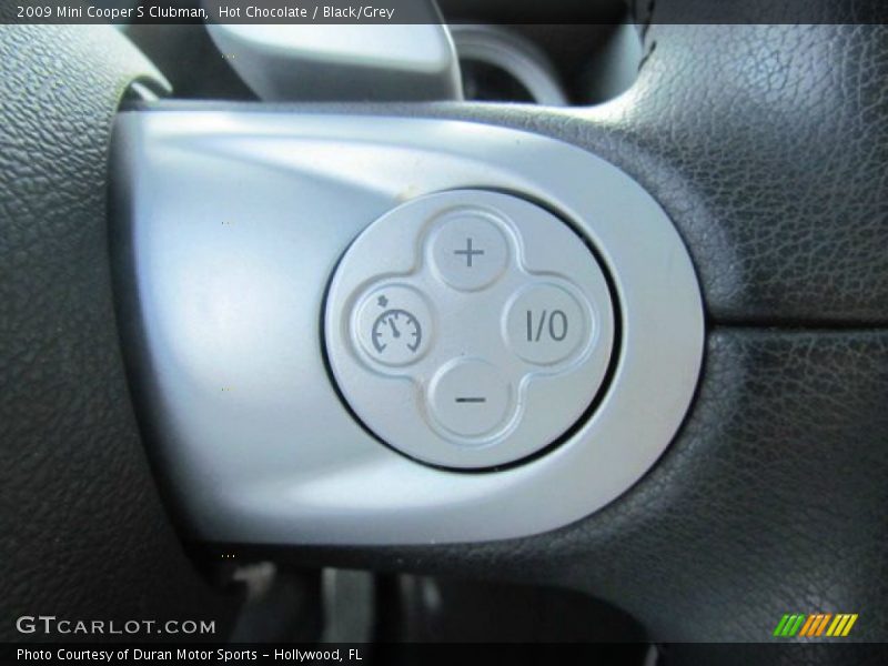 Controls of 2009 Cooper S Clubman