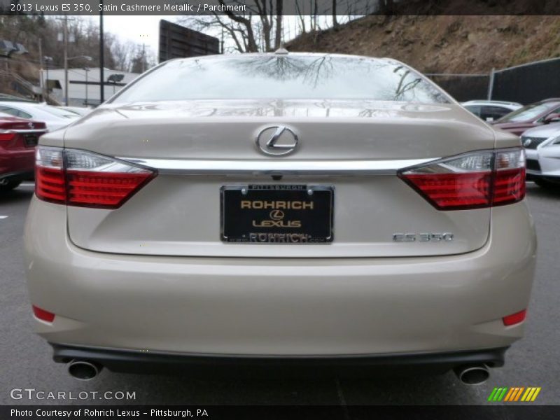 Satin Cashmere Metallic / Parchment 2013 Lexus ES 350
